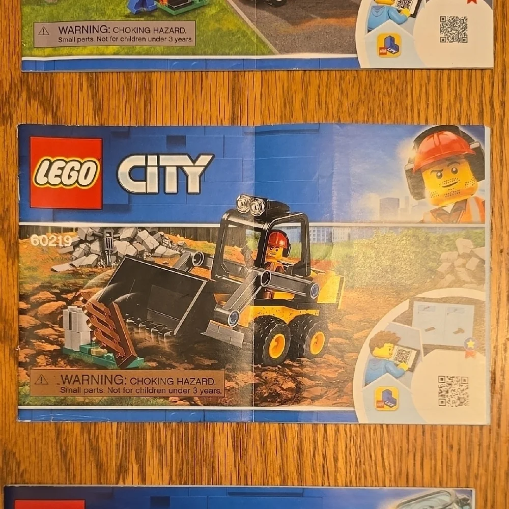 LEGO City Construction and Rescue INSTRUCTION BOOKS Bundle LOT H